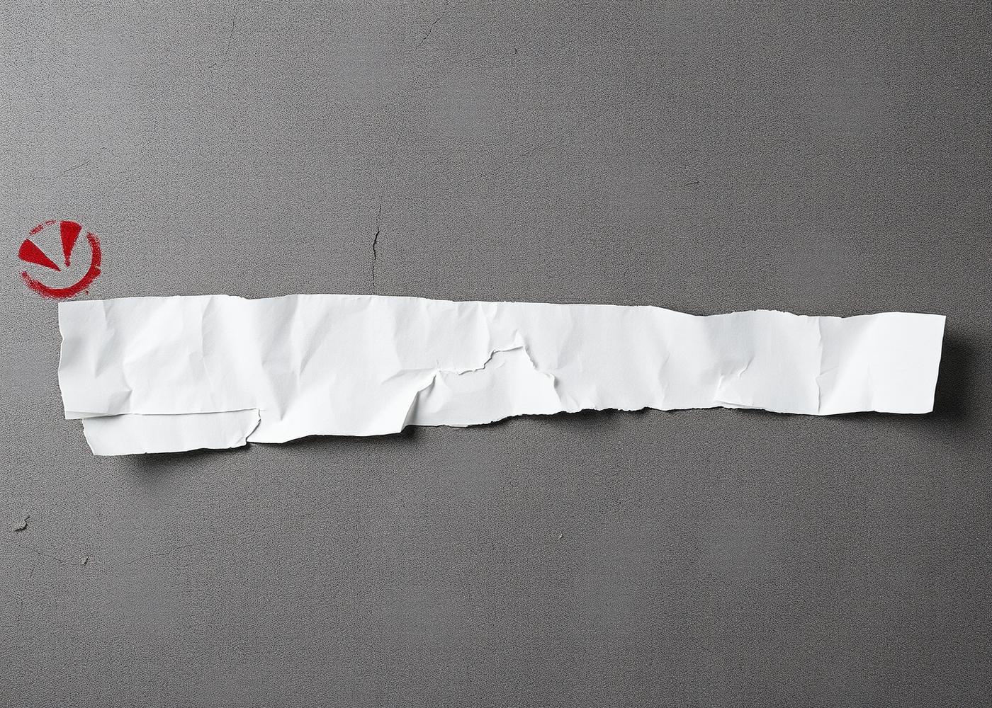 Textura de lambe-lambe rasgado